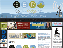 Tablet Screenshot of goblueridge.net